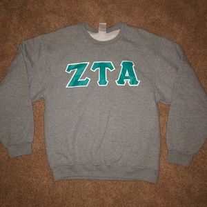 ZTA light grey crewneck sweatshirt